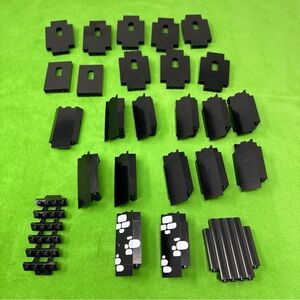 Lego Black Castle Walls Parts Pieces